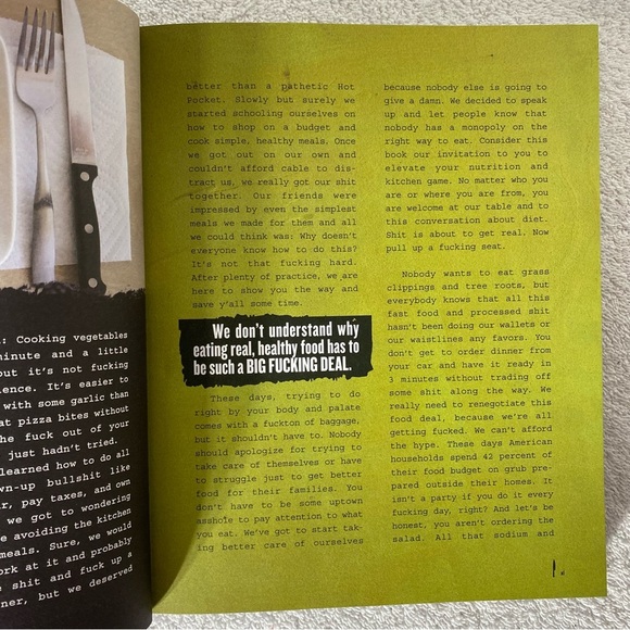 Thug Kitchen Hard Cover Plant Based Cookbook - Picture 11 of 16